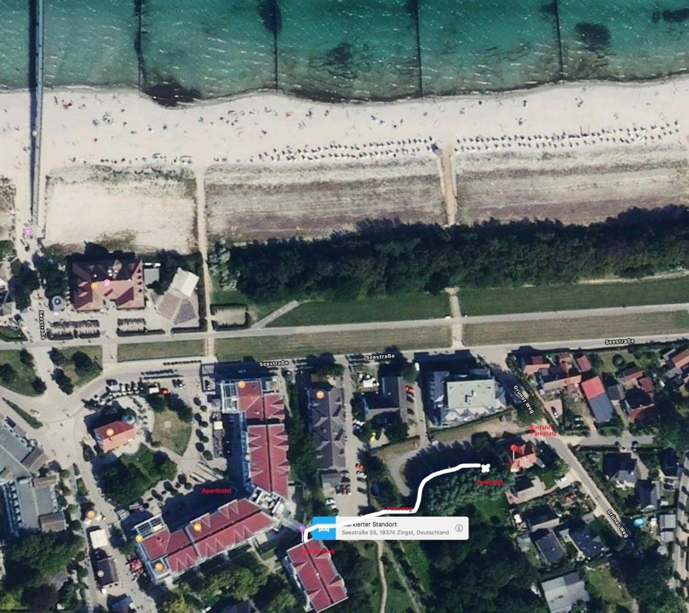 Am Kurhaus 508 - Ostsee-Lug, Pp Am Bernsteinhaus 징스트 외부 사진